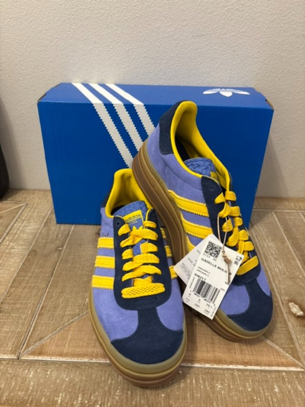 NEW adidas Gazelle Bold W Suede Platform Sneakers IH4211 Sizes 7.5-9